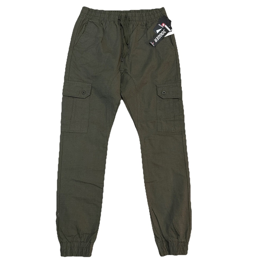 NWT Southpole Men's Green Medium (30-34x30) Cargo Jogger Pants